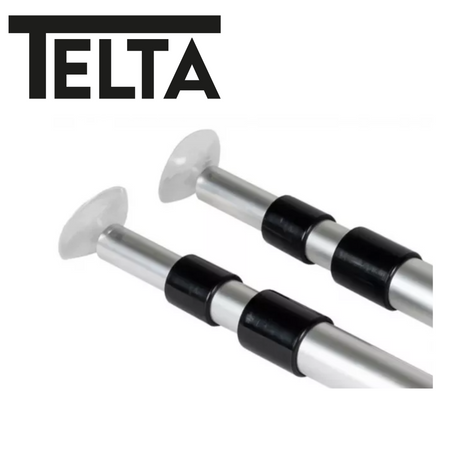 Telta Rear Upright Pole Set, featuring sturdy poles designed for reliable support in outdoor setups.