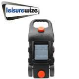 Leisurewize 46Ltr Wastehog waste container with a sturdy design, ideal for outdoor and camping use.