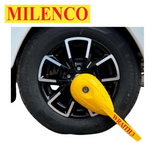 Milenco Wraith 3 wheel lock for Ford Transit motorhomes, designed for secure wheel protection.