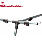 Isabella awning partition wall with windows, 2.5m zinox frame, showcasing sleek design and sturdy construction.